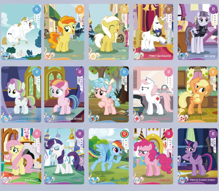 My Little Pony Rainbow Edition 002B Friendship Eternal Booster Display