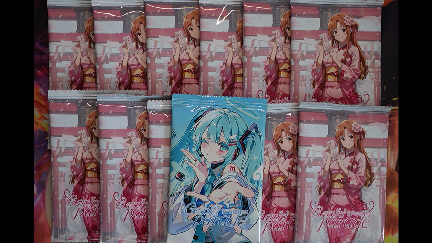 Genki Parade Vol.3 Waifu Collection Pack – Anime Fan-Sammelkarten