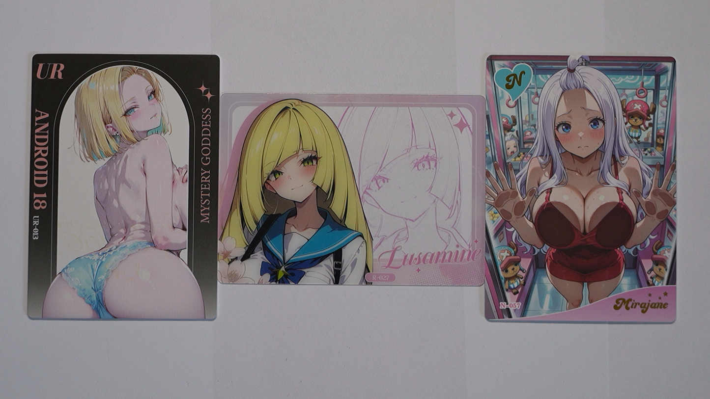 Genki Parade Vol.3 Waifu Collection Pack – Anime Fan-Sammelkarten