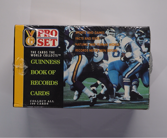 Guinness Book of Records Pro Set 1992 – Vintage Trading Card Pack