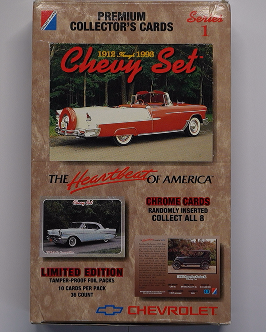 Chevy Set Series 1 Trading Cards – 1 Vintage Booster Pack