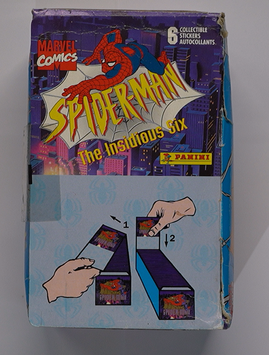 Spider-Man The Insidious Six Sticker Pack – Panini 1996