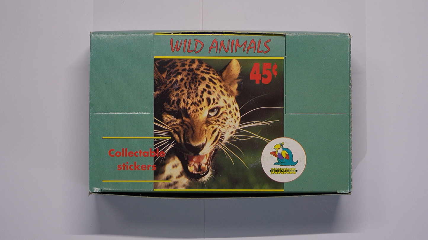 Wild Animals Vintage Sticker Pack