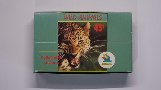 Wild Animals Vintage Sticker Pack