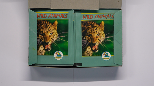 Wild Animals Vintage Sticker Pack