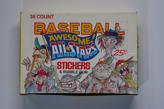 Baseball Awesome! All-Stars Leaf 1988 – Vintage Sticker Pack