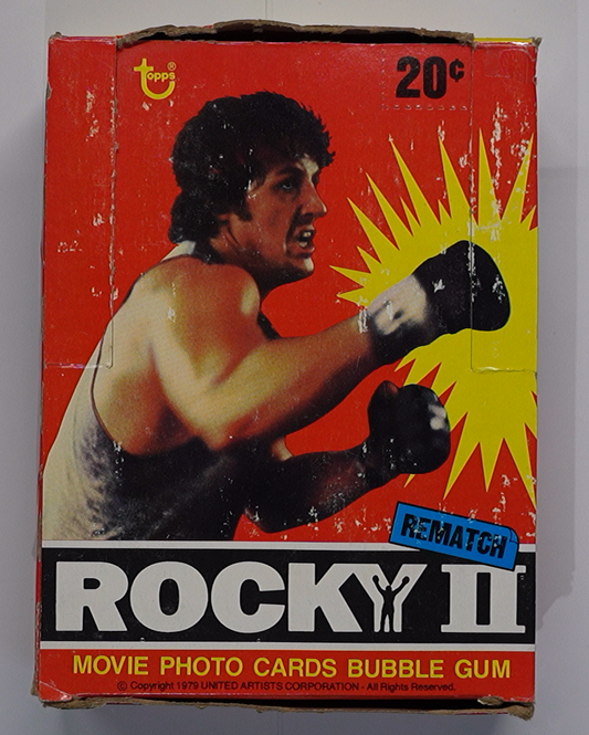 Rocky II Topps 1979 – Vintage Movie Trading Card Pack