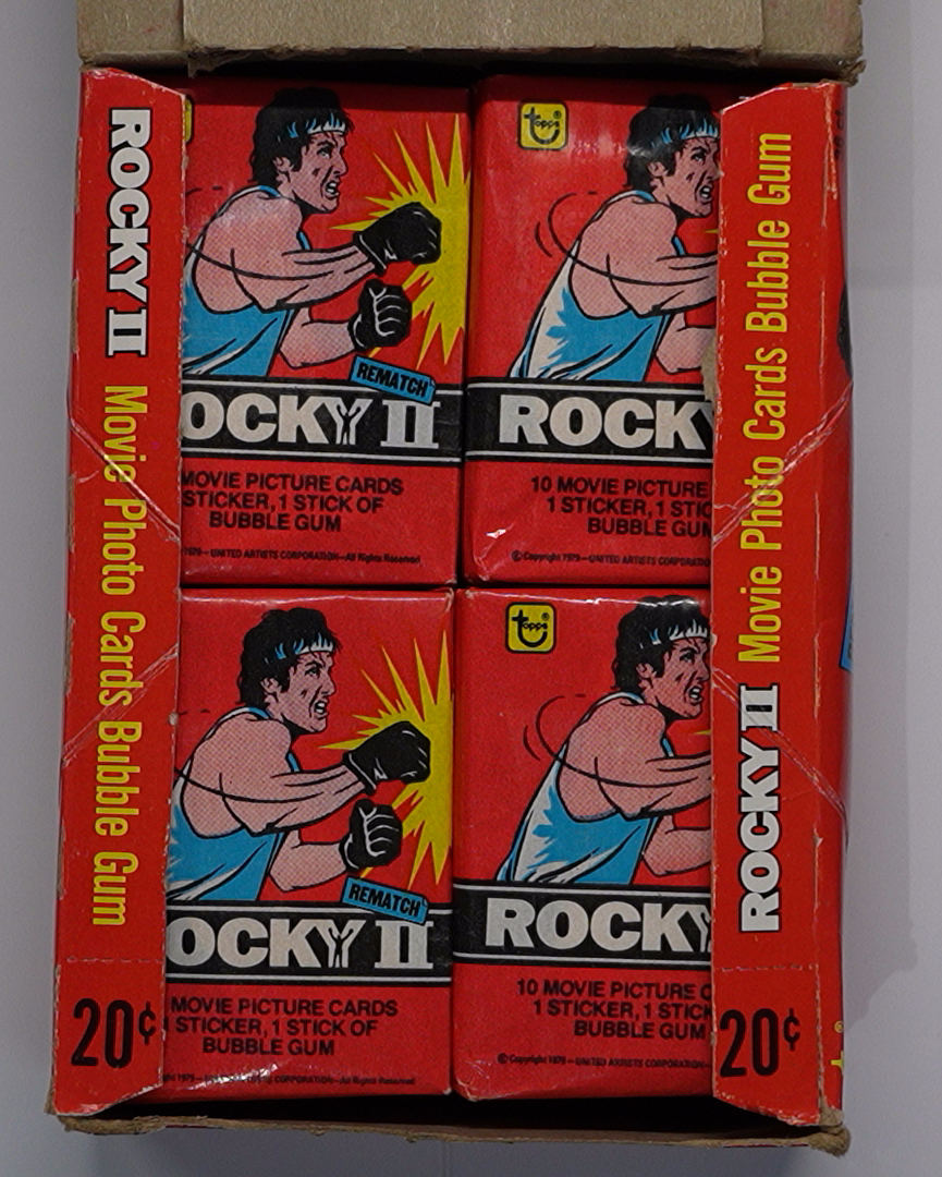 Rocky II Topps 1979 – Vintage Movie Trading Card Pack