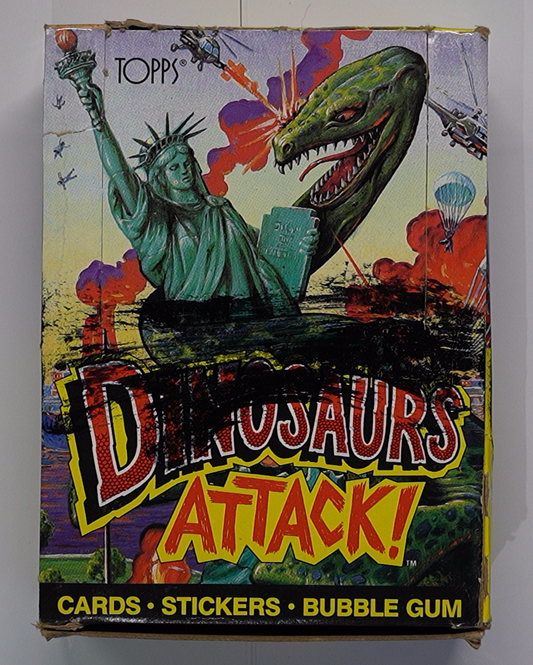 Dinosaurs Attack! Topps 1988 – Vintage Trading Card Pack