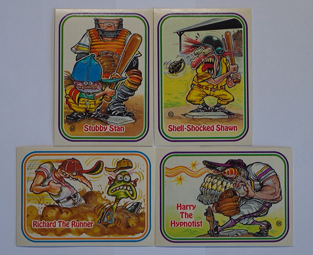 Baseball Awesome! All-Stars Leaf 1988 – Vintage Sticker Pack