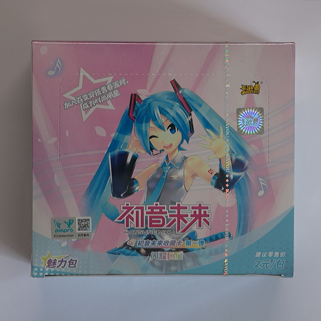 Hatsune Miku KAYOU Shining Superstar Booster Display – 30 Booster Packs (CN)
