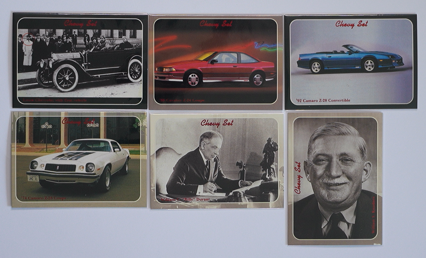 Chevy Set Series 1 Trading Cards – 1 Vintage Booster Pack