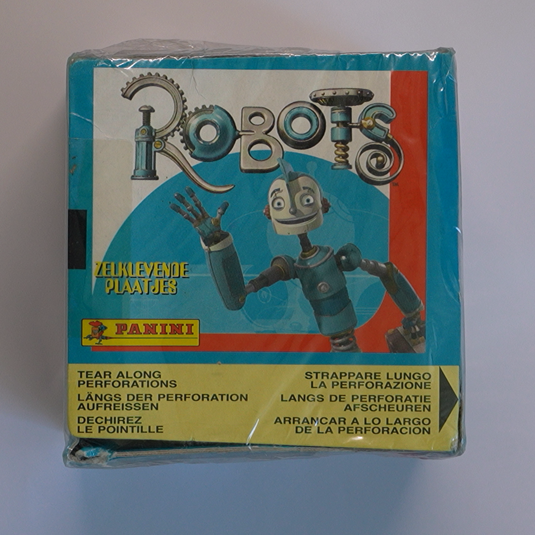 Robots 2005 Panini Sticker Display – 50 Packs