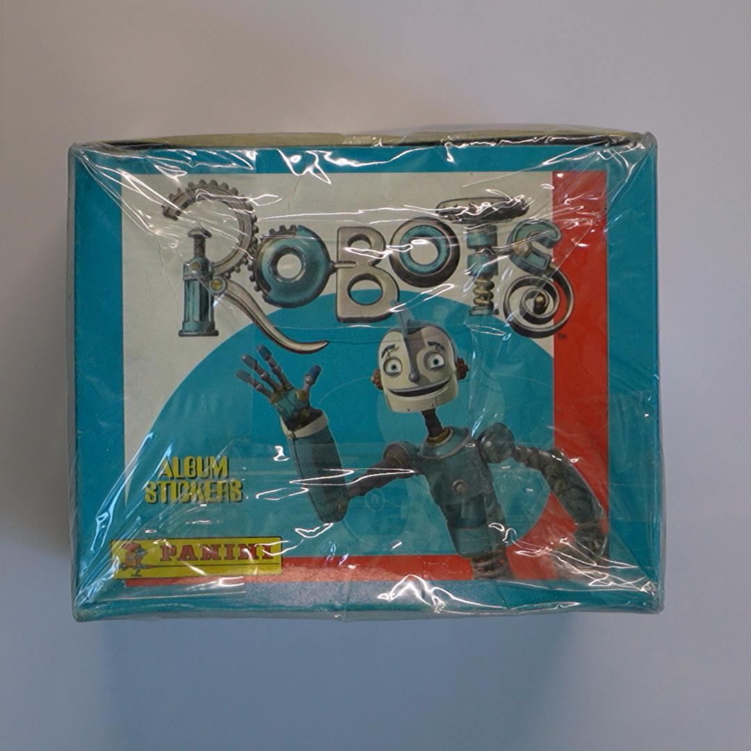 Robots 2005 Panini Sticker Display – 50 Packs