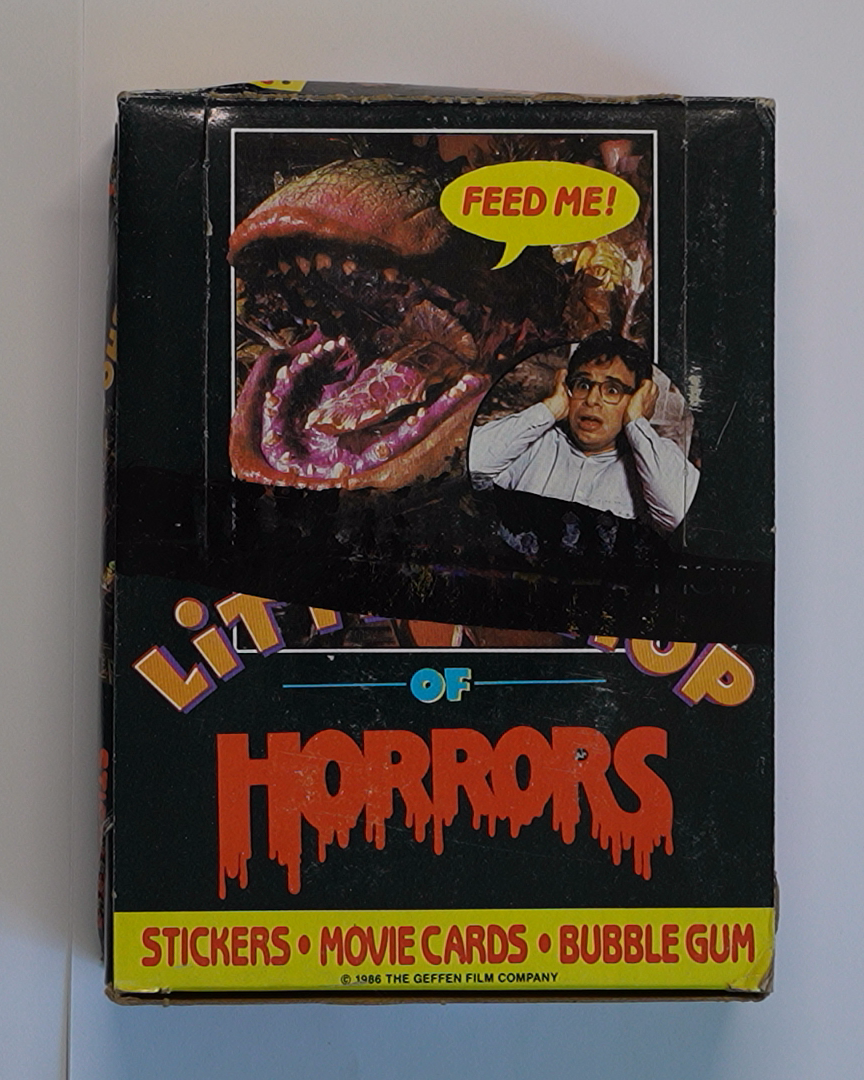 Little Shop of Horrors 1986 Topps Sticker Pack