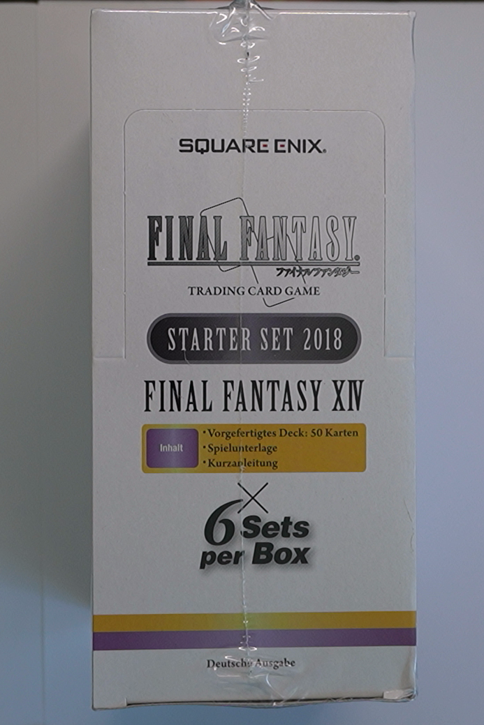 Final Fantasy Trading Card Game Starter Set 2018 – Final Fantasy XIV Display