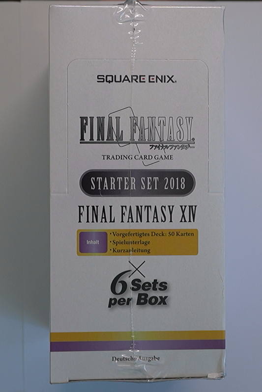 Final Fantasy Trading Card Game Starter Set 2018 – Final Fantasy XIV Display