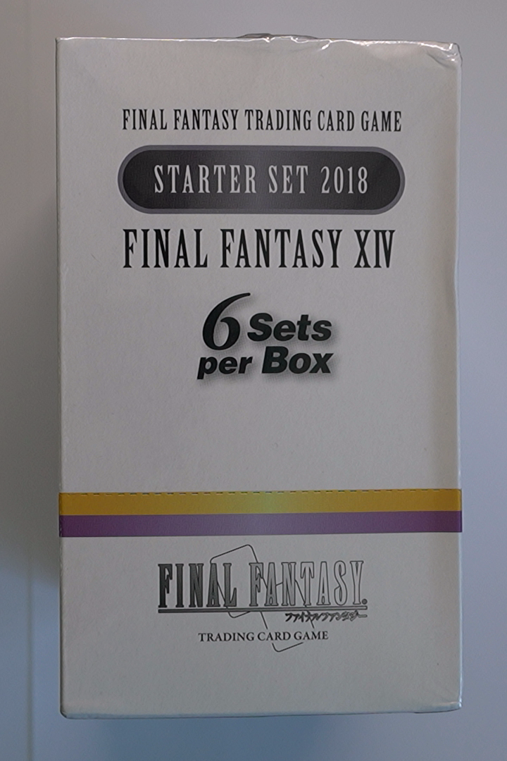 Final Fantasy Trading Card Game Starter Set 2018 – Final Fantasy XIV Display