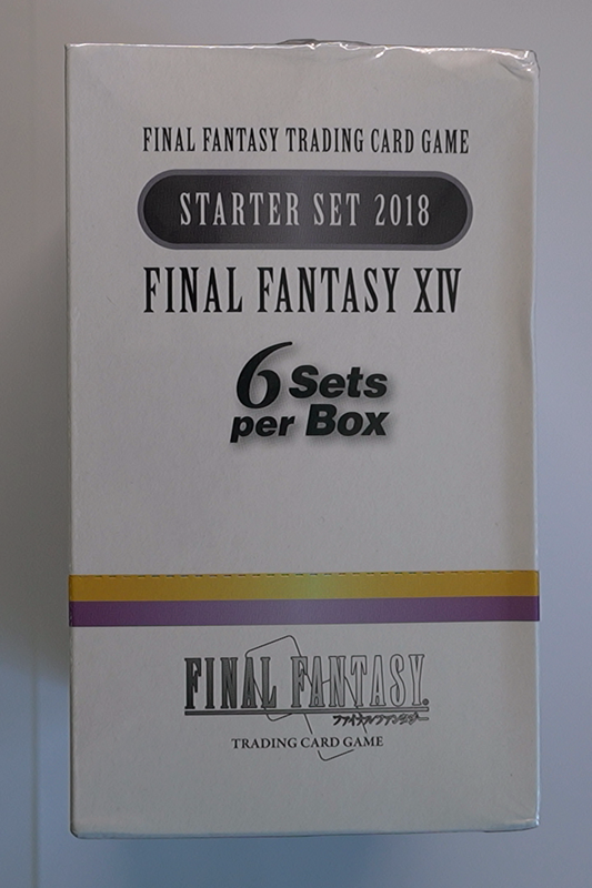 Final Fantasy Trading Card Game Starter Set 2018 – Final Fantasy XIV Display