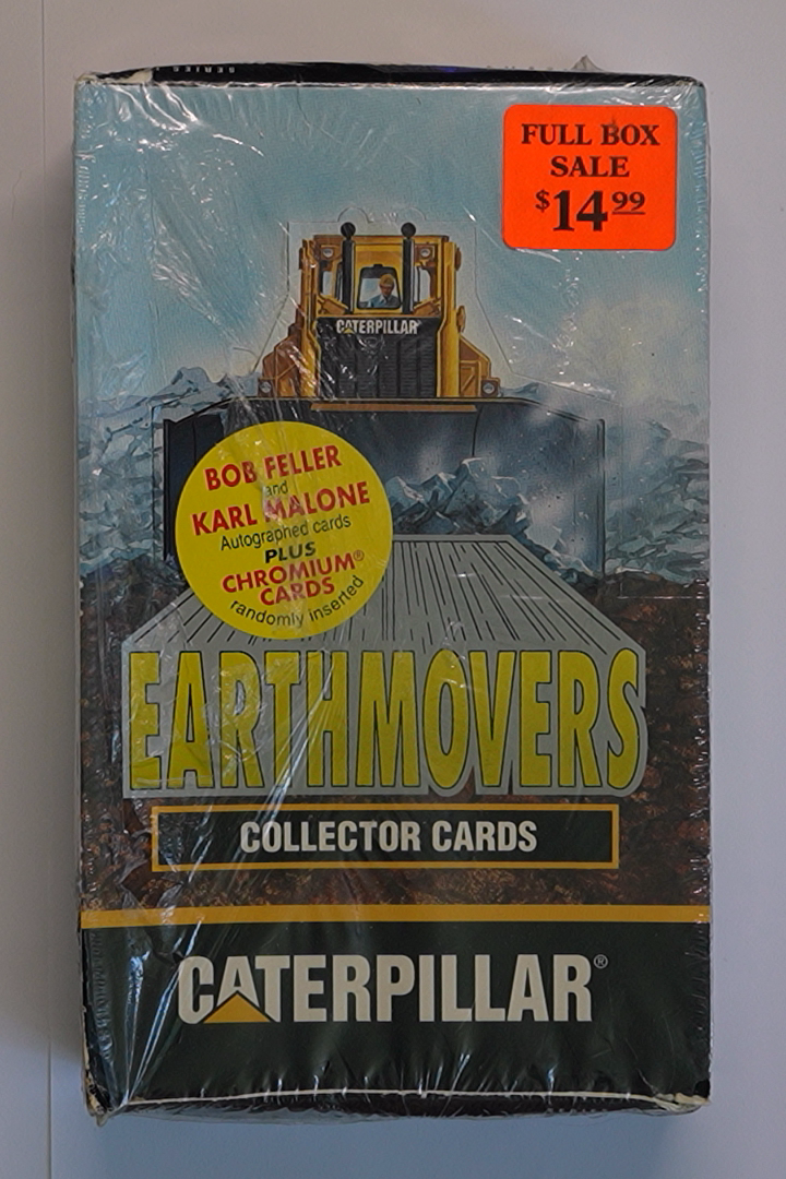 Caterpillar Earthmovers Collector Cards Pack