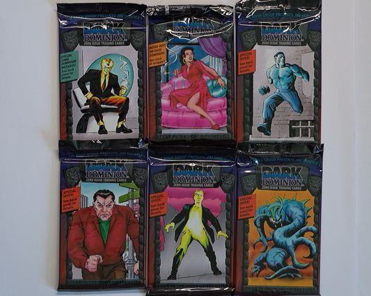 Dark Dominion Zero Issue 1993 Trading Cards Pack