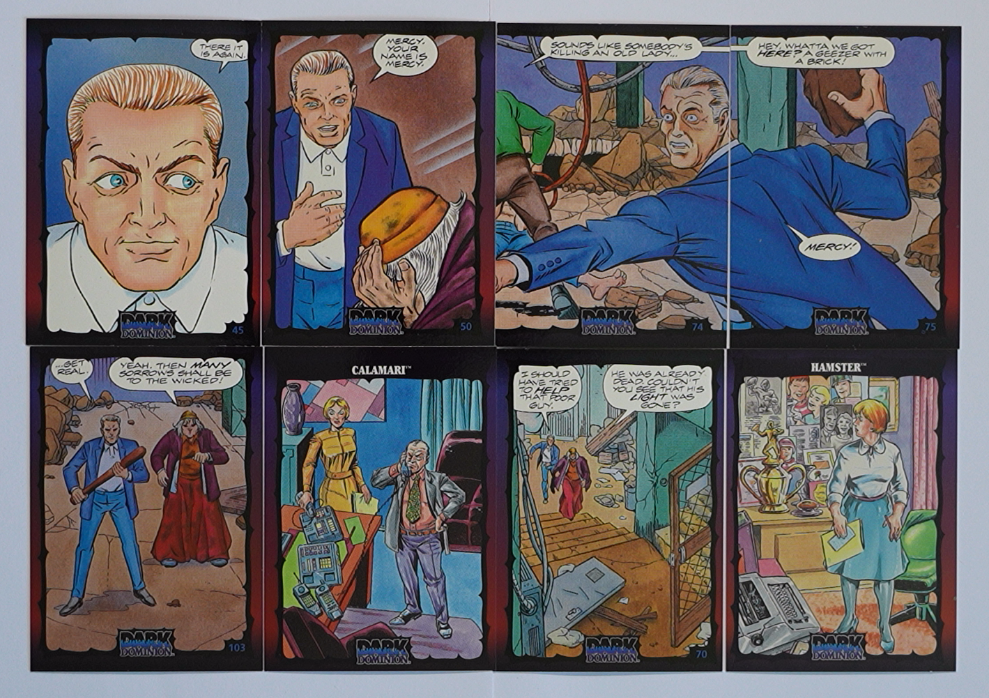 Dark Dominion Zero Issue 1993 Paquet de cartes à collectionner