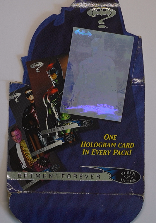 Batman Forever Fleer Ultra 1995 – Vintage Trading Card Pack
