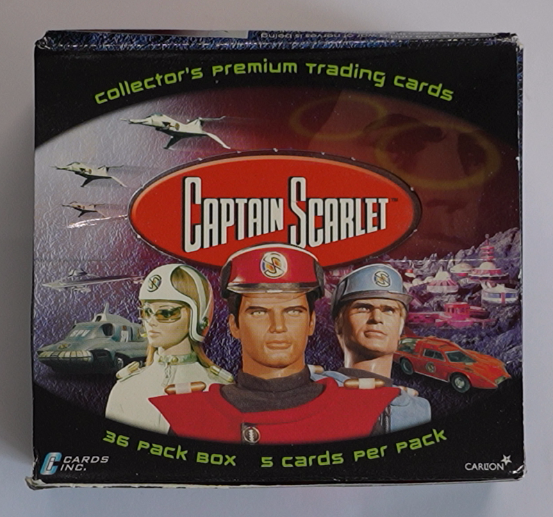 Captain Scarlet Cards Inc 2002 – Vintage Trading Card Pack