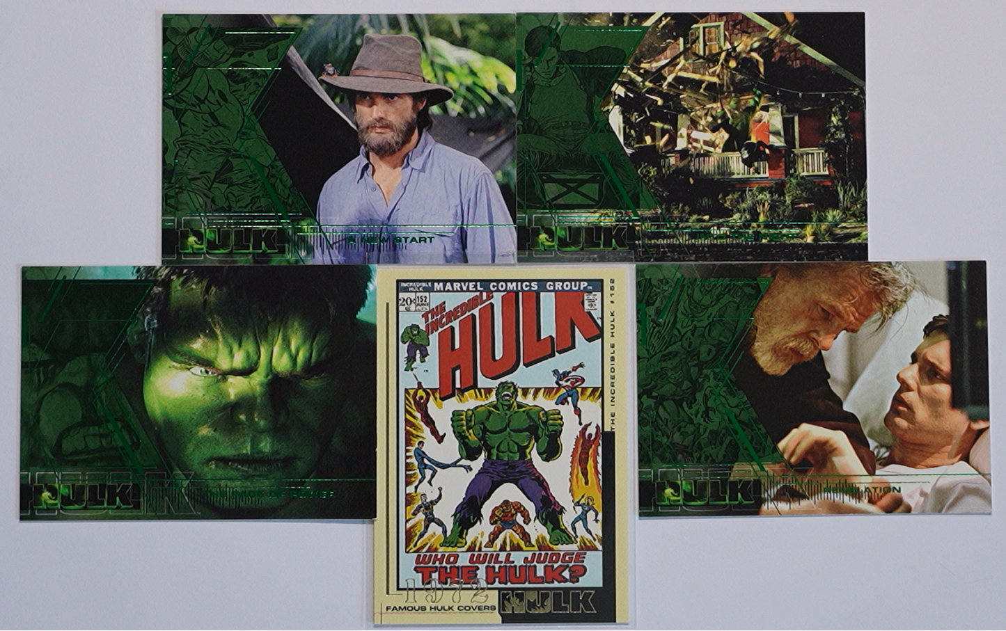 Marvel Hulk Film & Comic Cards 2003 – Vintage Trading Card Pack