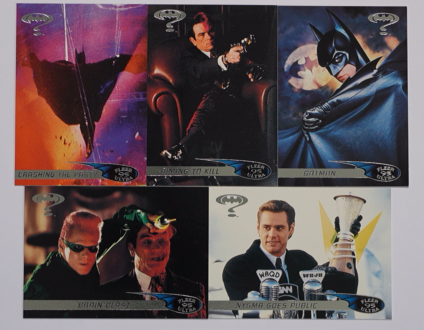 Batman Forever Fleer Ultra 1995 – Vintage Trading Card Pack