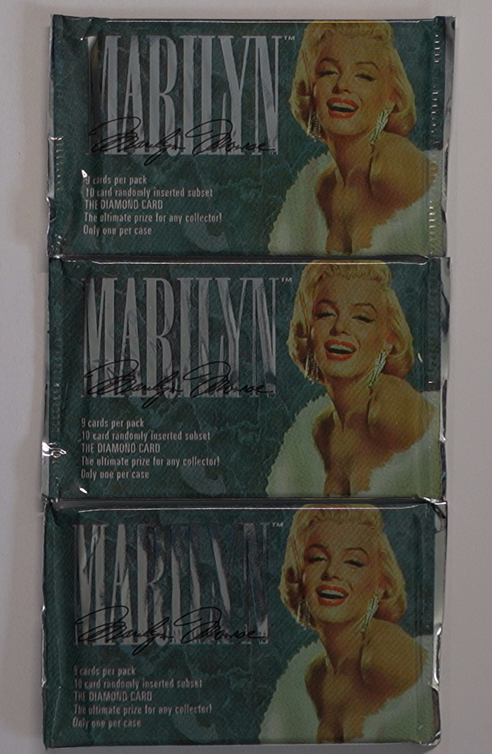 Marilyn Monroe Trading Cards 1993 Booster Pack – Vintage