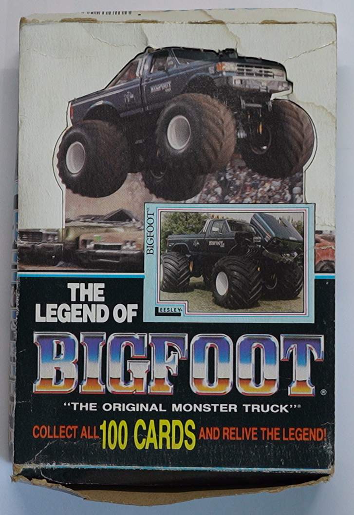 The Legend of Bigfoot Trading Cards 1988 Booster Pack – Premiere Edition – Vintage
