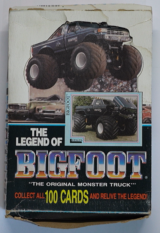The Legend of Bigfoot Trading Cards 1988 Booster Pack – Premiere Edition – Vintage