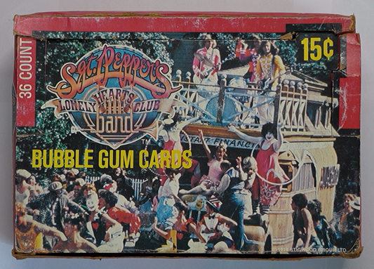 Sgt. Pepper’s Lonely Hearts Club Band Trading Cards 1978 Booster Pack – Vintage