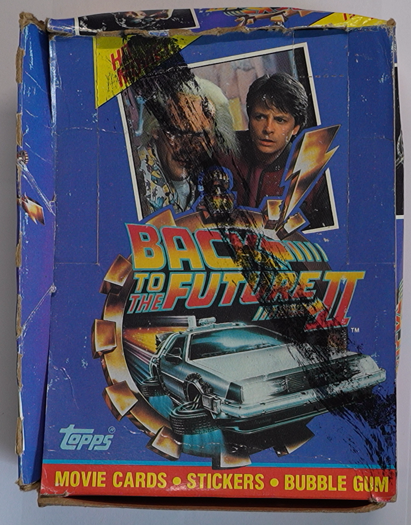 Back to the Future Part II Trading Cards 1989 Wax Pack – Topps – Vintage
