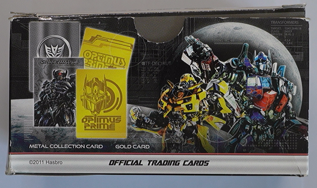 Transformers: Dark of the Moon Trading Cards 2011 Booster Pack – Vintage