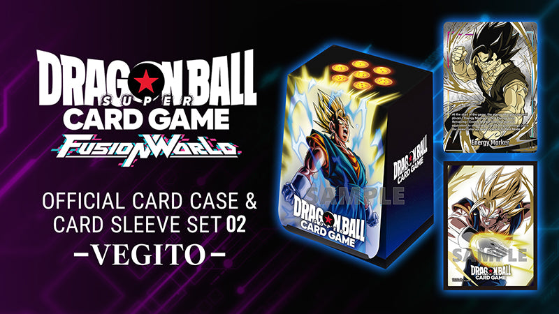 Dragon Ball Super Fusion World Card Case & Sleeves Set 02 – Vegito (EN)