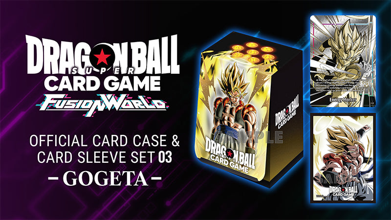 Dragon Ball Super Fusion World Card Case & Sleeves Set 03 – Gogeta (EN)