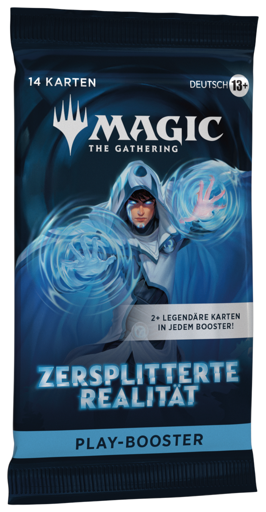 Magic Zersplitterte Realität Play-Booster auf Deutsch – 14 Karten