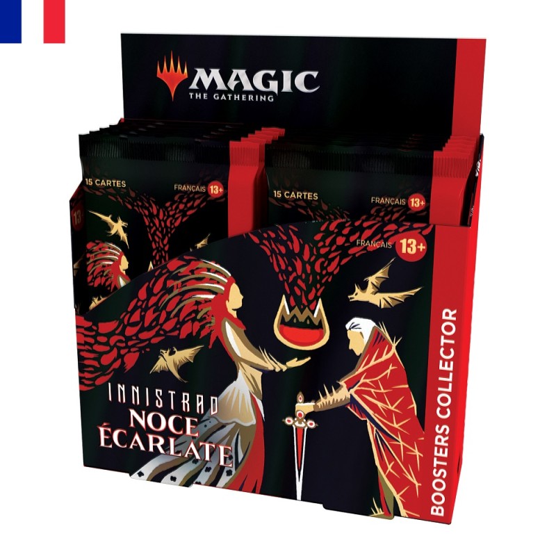 Innistrad - Crimson Vow - Collector Booster Box - Französisch – Display (12 Booster)