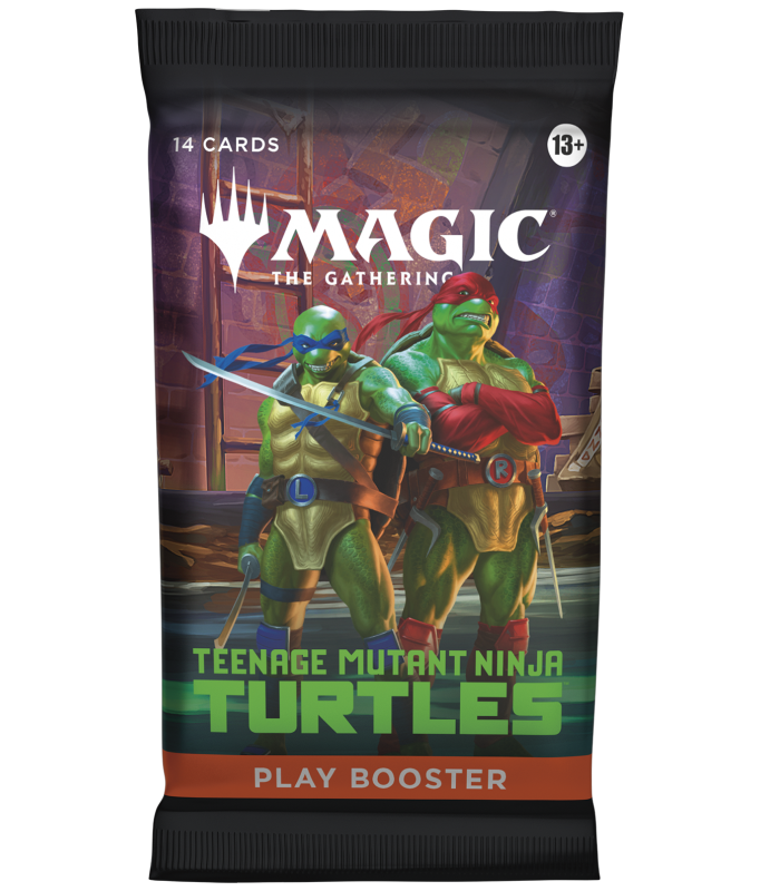 Play-Booster - Teenage Mutant Ninja Turtles - Englisch – Einzelbooster
