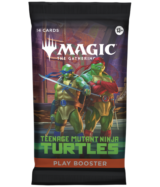 Play-Booster - Teenage Mutant Ninja Turtles - Englisch – Einzelbooster