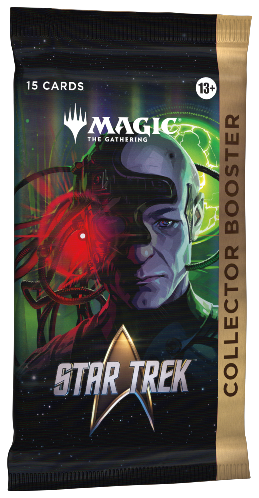 Magic: The Gathering Star Trek – einzelner englischer Collector Booster, Produktabbildung