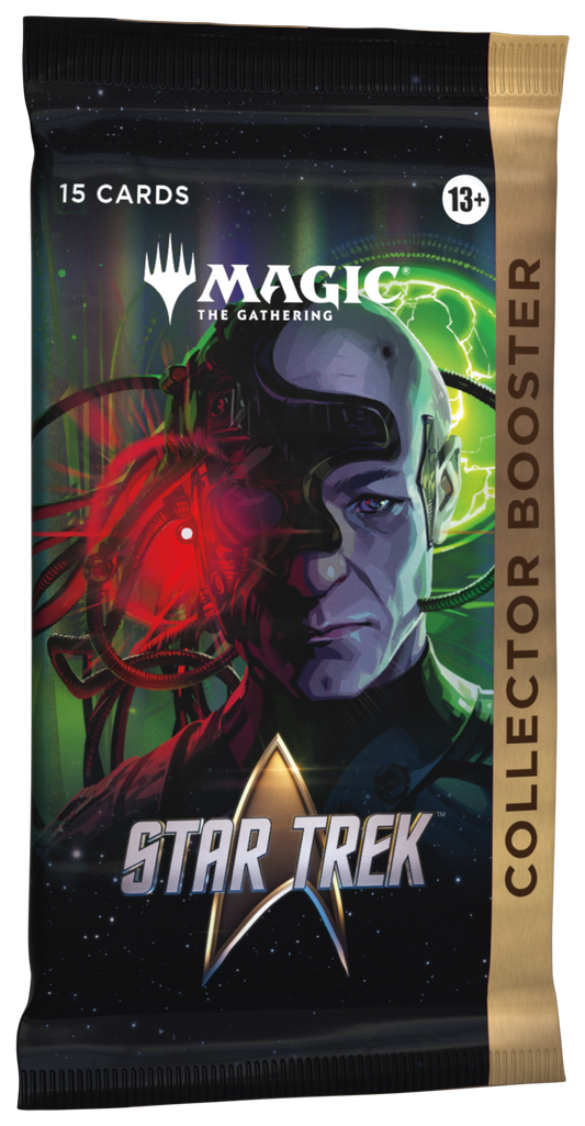 Magic: The Gathering Star Trek – einzelner englischer Collector Booster, Produktabbildung