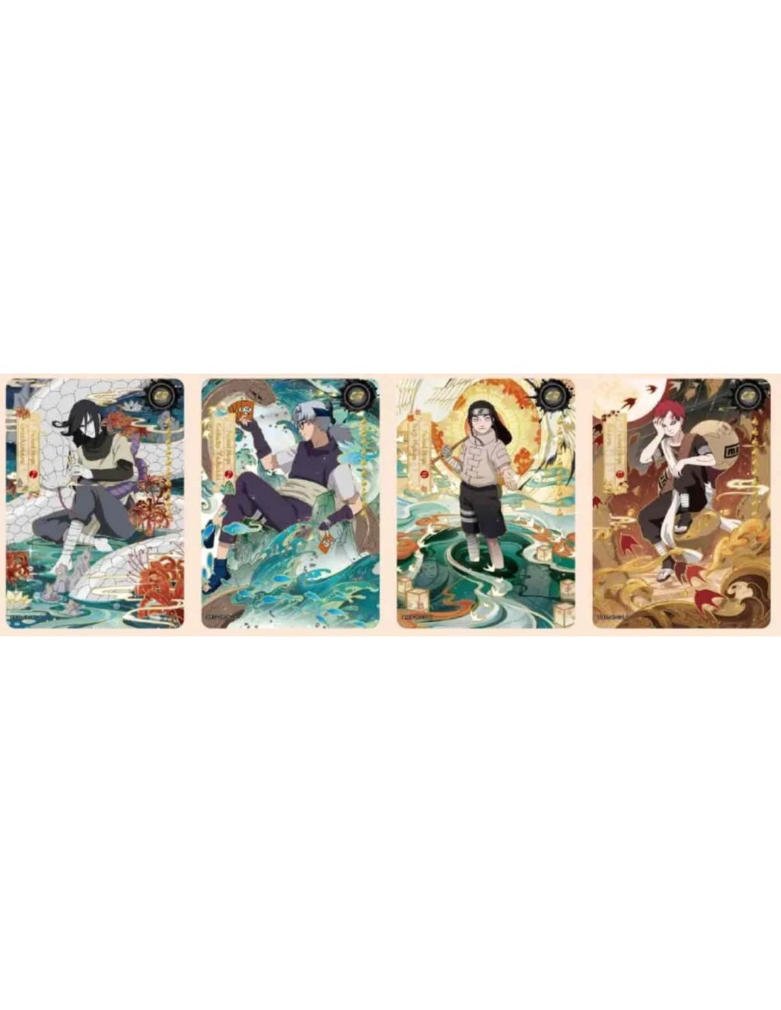 Naruto Earth Scroll 001B Smritil Booster Display