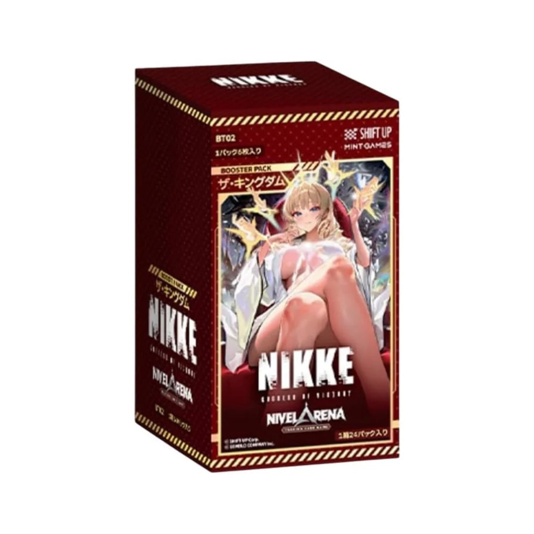 Nivel Arena NIKKE Goddess of Victory BT02 The Kingdom – Booster & Display – Japanisch