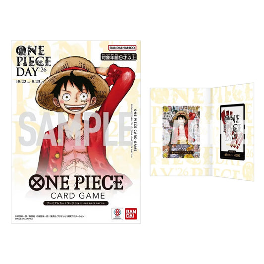 One Piece DAY '26 Premium Card Collection – Folder und Karten