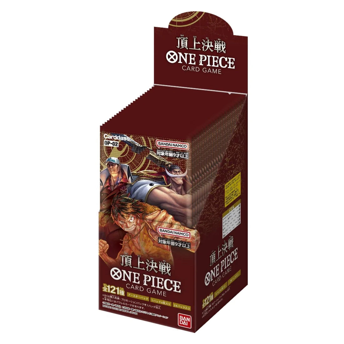 One Piece OP-02 Paramount War – Booster & Display – Japanese