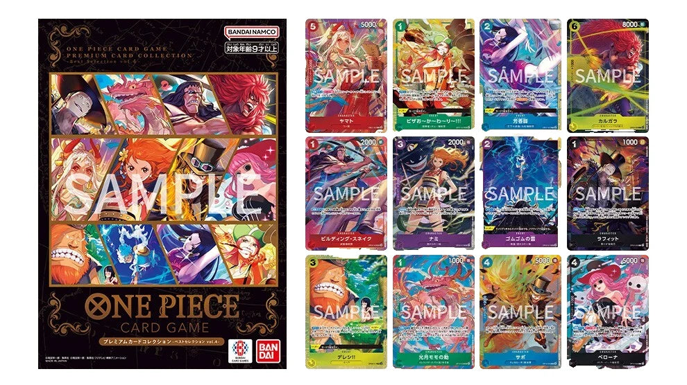 One Piece Premium Card Collection Best Selection Vol. 4 – Japanisch