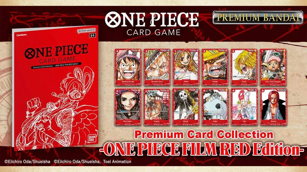 One Piece Premium Card Collection FILM RED Edition – Japanisch